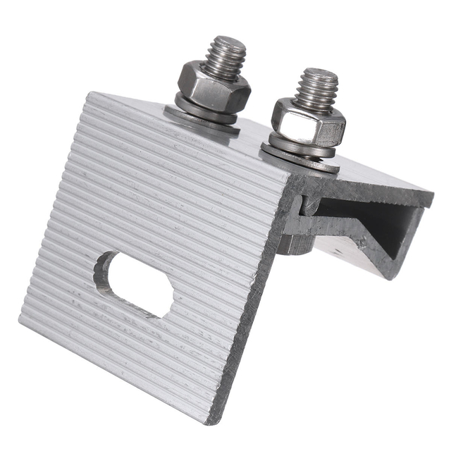 Система кріплення сонячної панелі на даху алюмінієвий сонячний затискач