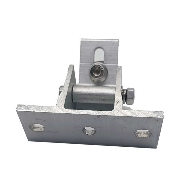 Алюминиевые аксессуары для солнечной системы крепления Основание комплекта зажимов для солнечной батареи 