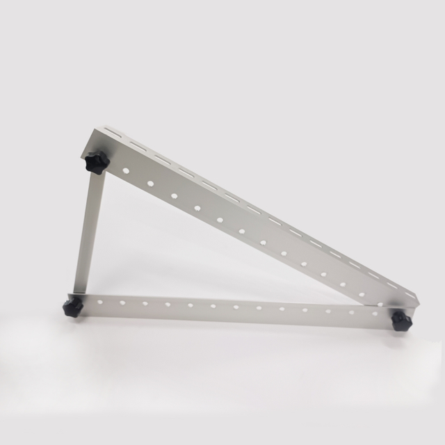 براکت نصب پنل خورشیدی آلومینیومی مثلثی قابل تنظیم