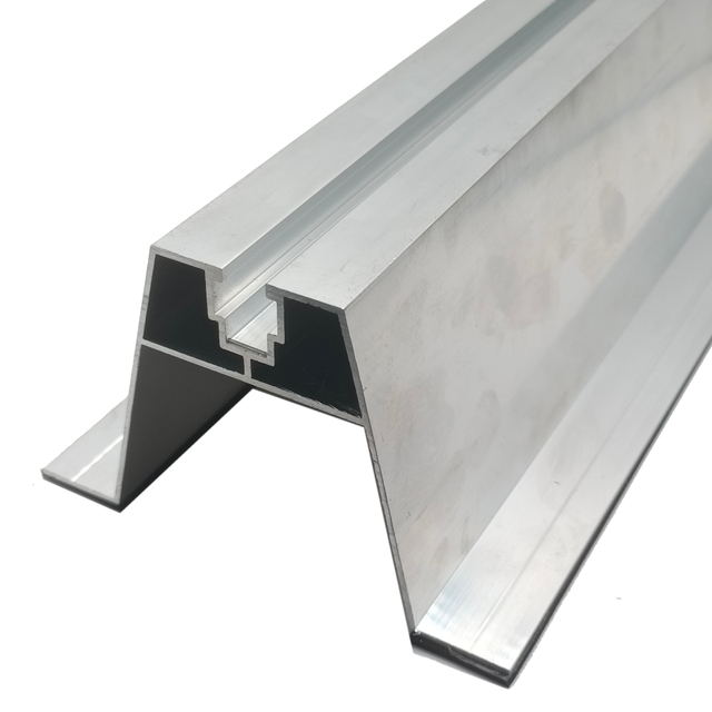 Sistem Pemasangan Atap Braket Railing Trapesium Rel Aluminium Panel Surya