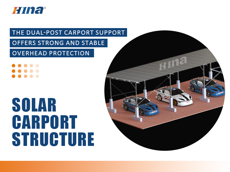 سیستم نصب کالسکه خورشیدی دو ستونی - ساختار کانکس PV با مقاومت بالا