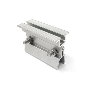 Алюмінієві сонячні фіксуючі затискачі Сонячний затискач для системи кріплення металевої покрівлі