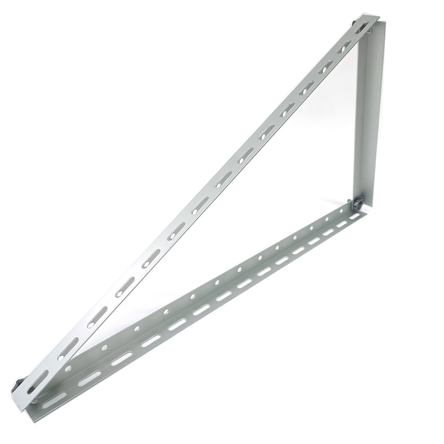 Struktur Sistem Pemasangan Tenaga Surya Braket Surya Segitiga Aluminium yang Dapat Disesuaikan