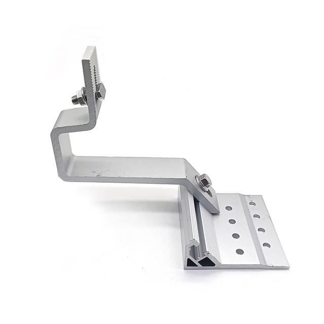 Алюмінієвий сонячний крюк для кріплення на даху Крюк для сонячної черепиці для кріплення сонячної панелі