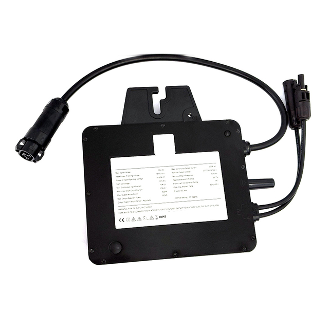 500 Вт нарны инвертер нарны системийн иж бүрдэл 1 Mppt бүхий Нарны микро инвертер сүлжээн дээрх микроинвертер