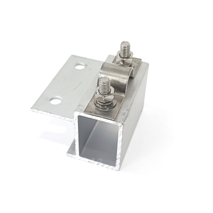 گیره نصب انرژی خورشیدی PV آلومینیوم کارخانه چین گیره انتهایی OEM