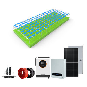 أرض المزرعة الشمسية 