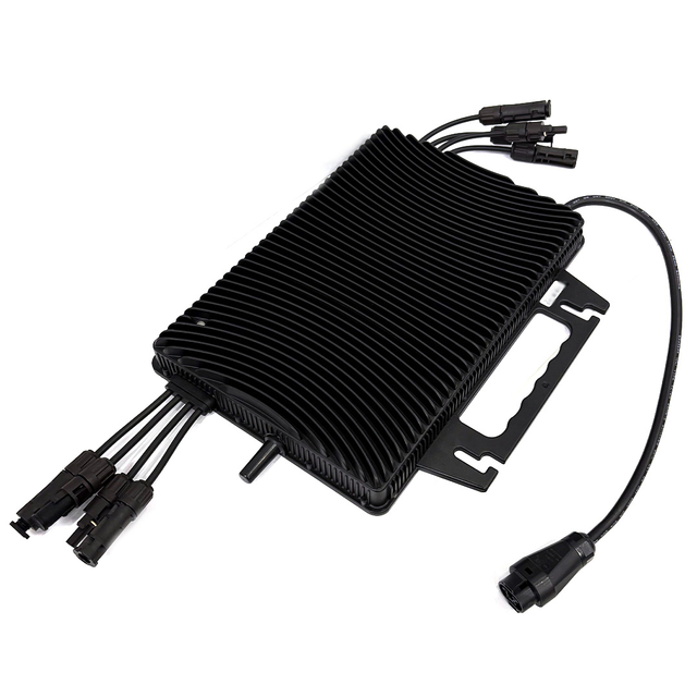 Сонячна панель 2000 Вт Мікроінвертор Домашній мікроінвертор з 4 MPPT для сонячної системи монтажу на балконі/даху