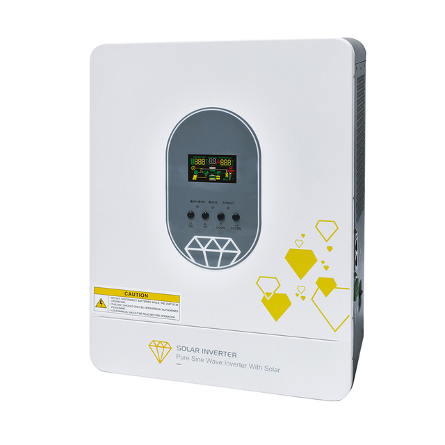 Нарны хавтан суурилуулах системд зориулсан нарны эрчим хүч 6200w цэвэр синус долгионы нарны гибрид инвертер