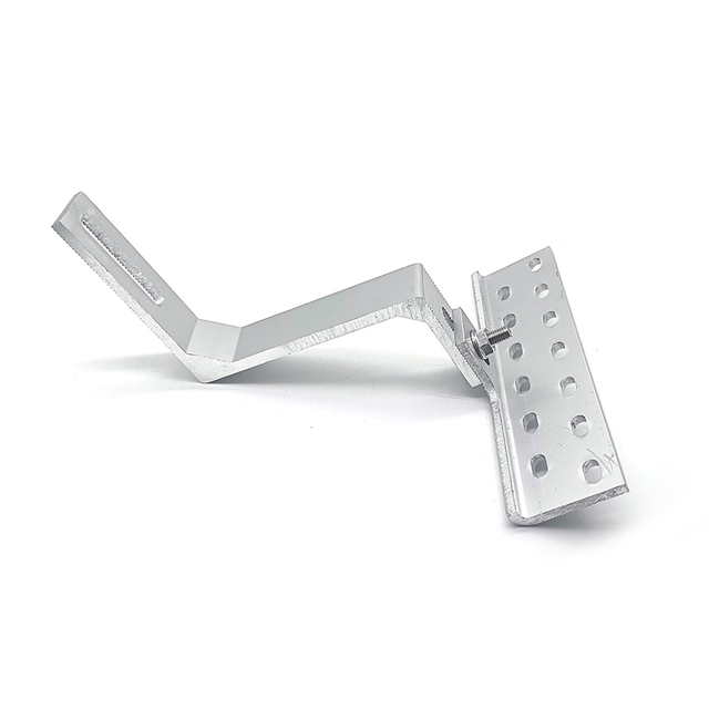 Гарячий продаж алюмінієвого сплаву PV сонячної крюкової плитки для кріплення сонячних панелей