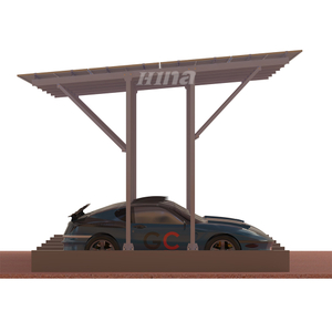  هيكل تركيب الطاقة الشمسية نظام تركيب مرآب شمسي متعدد الوظائف