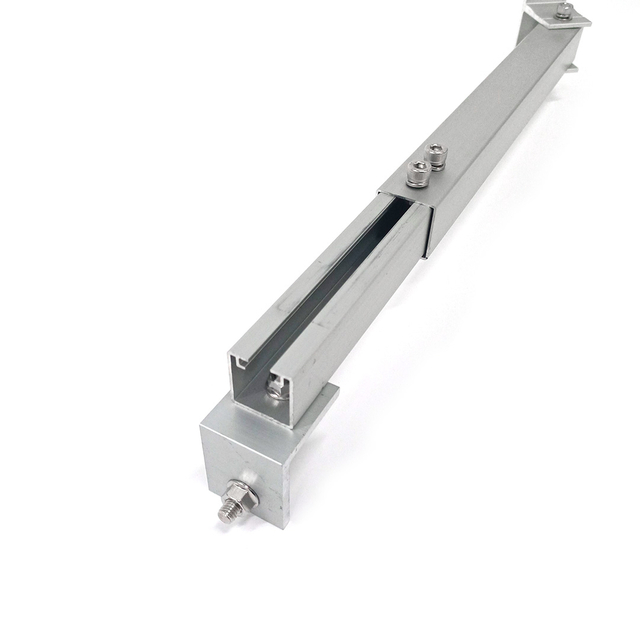 Хөнгөн цагаан нарны хавтанг хазайх бэхэлгээний иж бүрдэл Хавтгай холбох тохируулгатай хөл