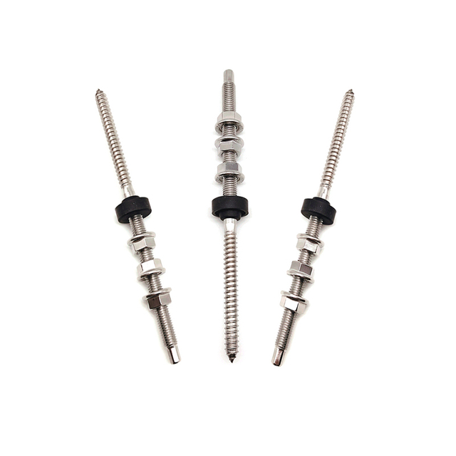 M10*300 Оцинкована сонячна система кріплення для даху з нержавіючої сталі Дюбель Гвинт Підвісний болт