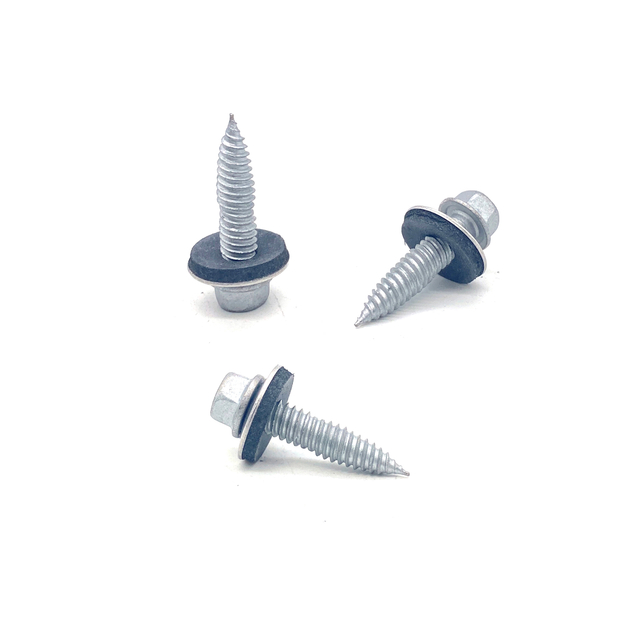 پیچ خودکشی سر فلنج شش گوش M4.8 پیچ دو فلزی 