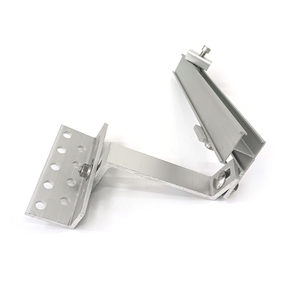 Регулируемая солнечная плоская установка Установка алюминиевой черепицы Крюк на крыше Монтажный кронштейн солнечной панели на крыше