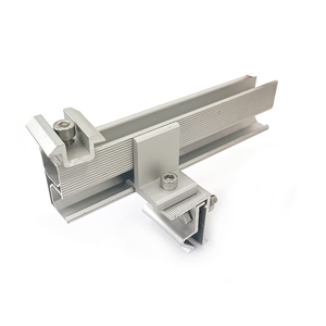 Металлические крепления для солнечной энергии, фитинги, алюминиевый зажим для крыши, солнечный кронштейн