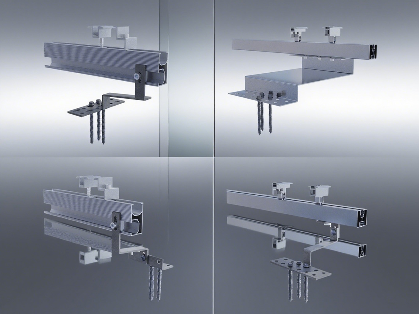 لوازم جانبی آلومینیومی برای سیستم پنل خورشیدی