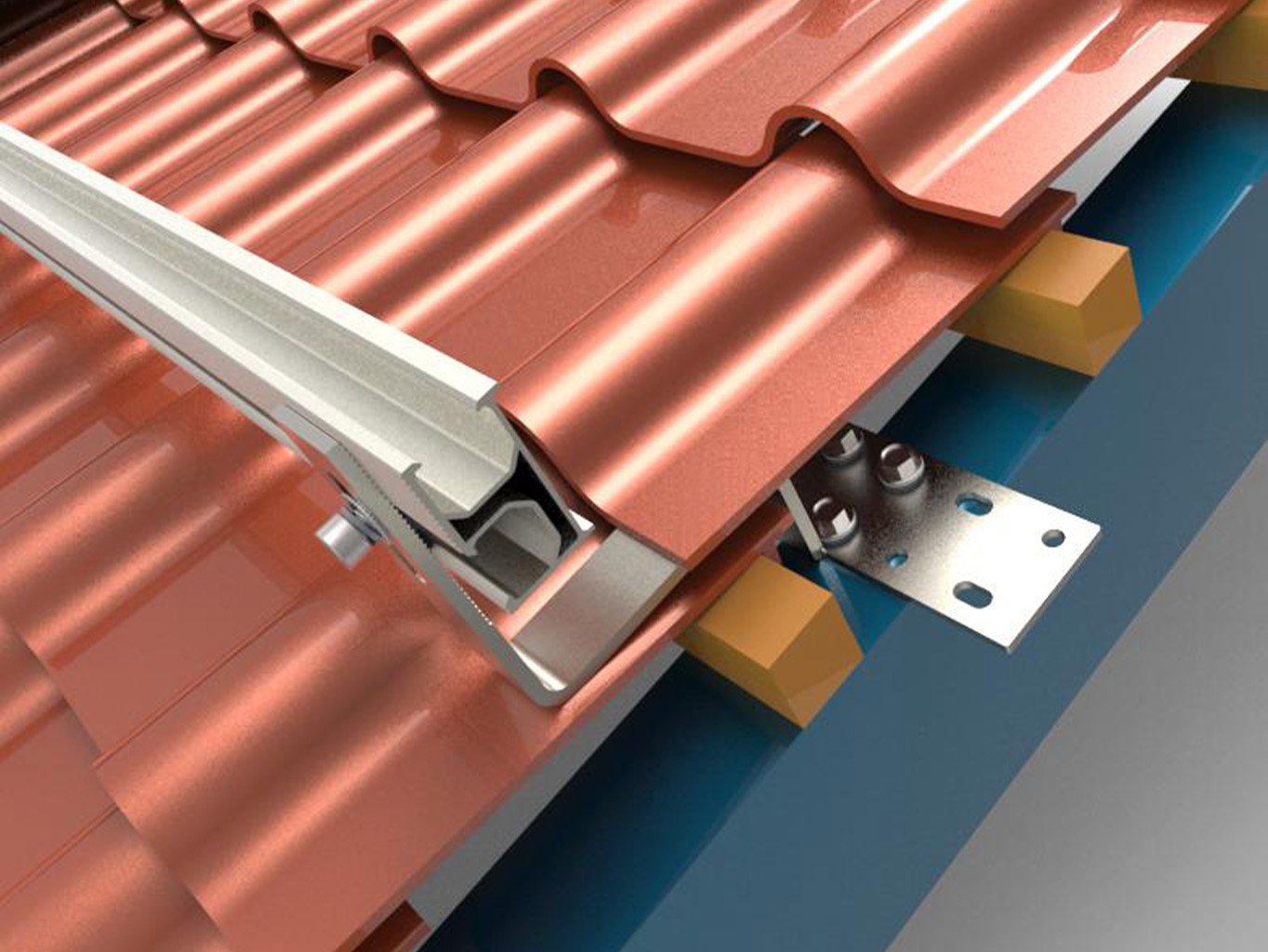 اتصالات آلومینیومی و قلاب های سقف چگونه سیستم های نصب خورشیدی را تامین می کنند؟