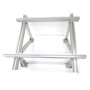 Хөнгөн цагаан нарны хаалт бүтэц Гадна газар тохируулж холбохоос систем