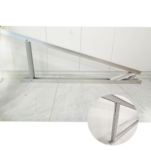 Тохируулах боломжтой нарны эрчим хүчний хавтанг суурилуулах тавиурын систем Балласттай хавтгай дээвэрт суурилуулсан хөнгөн цагаан бүтэц